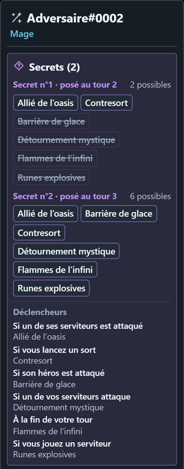 Secrets : ce qui les déclencherait
